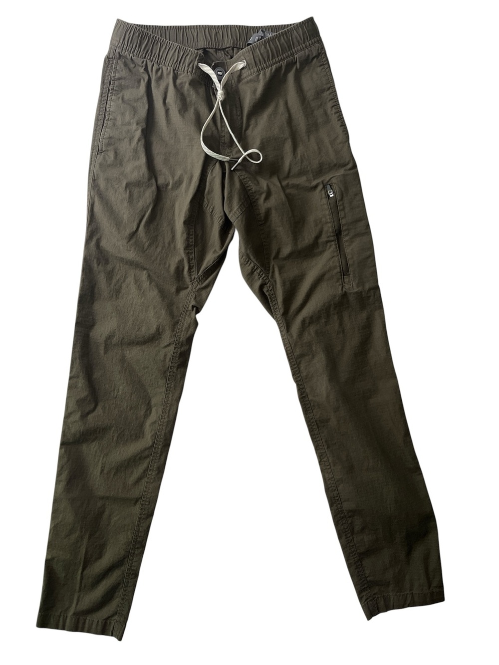 Vuori Ripstop Climber Pant XS Men's Olive Green Hiking Outdoor Trail Adventure